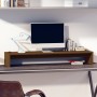 Soporte de monitor madera maciza pino marrón miel 100x27x15 cm de vidaXL, Muebles TV - Ref: Foro24-813932, Precio: 34,98 €, D...