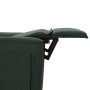 Sillón de masaje de tela verde oscuro de vidaXL, Sillones de masaje eléctricos - Ref: Foro24-342271, Precio: 214,07 €, Descue...