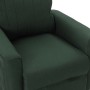 Sillón de masaje de tela verde oscuro de vidaXL, Sillones de masaje eléctricos - Ref: Foro24-342271, Precio: 214,07 €, Descue...