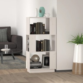 White pine wood shelving/space divider 51x25x101 cm by vidaXL, Bookcases and shelves - Ref: Foro24-814035, Price: 47,99 €, Di...