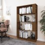 Honey brown pine wood shelf/divider 80x25x132 cm by vidaXL, Bookcases and shelves - Ref: Foro24-814062, Price: 83,79 €, Disco...