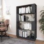 Gray pine wood shelf/space divider 80x25x132 cm by vidaXL, Bookcases and shelves - Ref: Foro24-814061, Price: 64,89 €, Discou...