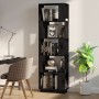 Black pine wood shelving/space divider 51x25x163.5 cm by vidaXL, Bookcases and shelves - Ref: Foro24-814048, Price: 66,80 €, ...