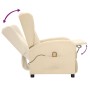 Cremefarbener Massagesessel aus Stoff von vidaXL, Elektrische Massagesessel - Ref: Foro24-342322, Preis: 187,34 €, Rabatt: %