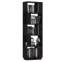 Black pine wood shelving/space divider 51x25x163.5 cm by vidaXL, Bookcases and shelves - Ref: Foro24-814048, Price: 66,80 €, ...