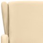 Sillón de masaje de tela color crema de vidaXL, Sillones de masaje eléctricos - Ref: Foro24-342322, Precio: 187,34 €, Descuen...