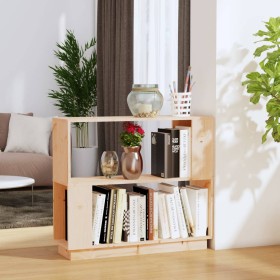 Solid pine wood shelf/space divider 80x25x70 cm by vidaXL, Bookcases and shelves - Ref: Foro24-814049, Price: 49,82 €, Discou...