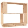 Estantería/divisor de espacios madera maciza pino 80x25x70 cm de vidaXL, Librerías y estanterías - Ref: Foro24-814049, Precio...