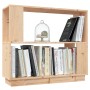 Estantería/divisor de espacios madera maciza pino 80x25x70 cm de vidaXL, Librerías y estanterías - Ref: Foro24-814049, Precio...