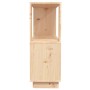 Estantería/divisor de espacios madera maciza pino 80x25x70 cm de vidaXL, Librerías y estanterías - Ref: Foro24-814049, Precio...