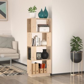 Solid pine wood shelf/space divider 51x25x132 cm by vidaXL, Bookcases and shelves - Ref: Foro24-814039, Price: 55,99 €, Disco...