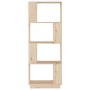 Solid pine wood shelf/space divider 51x25x132 cm by vidaXL, Bookcases and shelves - Ref: Foro24-814039, Price: 62,13 €, Disco...