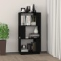 Shelf / space divider made of black pine wood 51x25x101 cm by vidaXL, Bookcases and shelves - Ref: Foro24-814038, Price: 44,5...