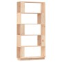 Solid pine wood shelf/space divider 80x25x163.5cm by vidaXL, Bookcases and shelves - Ref: Foro24-814064, Price: 80,11 €, Disc...