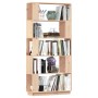 Solid pine wood shelf/space divider 80x25x163.5cm by vidaXL, Bookcases and shelves - Ref: Foro24-814064, Price: 80,11 €, Disc...