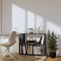 Gray pine wood shelf/space divider 80x25x70 cm by vidaXL, Bookcases and shelves - Ref: Foro24-814051, Price: 53,20 €, Discoun...