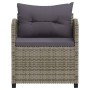 3-piece garden furniture set with gray synthetic rattan cushions by vidaXL, Garden sets - Ref: Foro24-3098168, Price: 833,29 ...