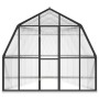 Greenhouse with anthracite gray aluminum structure 12.63 m² by vidaXL, Greenhouses - Ref: Foro24-3098020, Price: 811,24 €, Di...