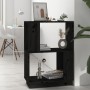 Shelf / space divider made of black pine wood 51x25x70 cm by vidaXL, Bookcases and shelves - Ref: Foro24-814033, Price: 46,03...