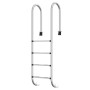 Stainless steel pool ladder 304 54x38x184.5 cm by vidaXL, Pool stairs and ramps - Ref: Foro24-93453, Price: 215,44 €, Discoun...