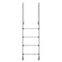 Stainless steel pool ladder 304 54x38x184.5 cm by vidaXL, Pool stairs and ramps - Ref: Foro24-93453, Price: 215,44 €, Discoun...