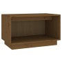 Honey brown solid pine wood TV cabinet 60x35x35 cm by vidaXL, TV Furniture - Ref: Foro24-813827, Price: 32,73 €, Discount: %