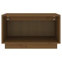 Mueble de TV madera maciza de pino marrón miel 60x35x35 cm de vidaXL, Muebles TV - Ref: Foro24-813827, Precio: 32,73 €, Descu...