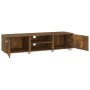 Smoked oak engineered wood TV cabinet 140x40x35 cm by vidaXL, TV Furniture - Ref: Foro24-340633, Price: 113,09 €, Discount: %