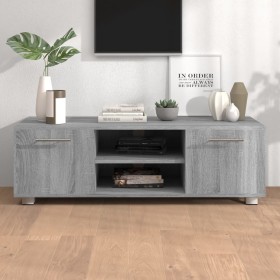 Mueble de TV madera contrachapada gris Sonoma 110x40x35 cm de vidaXL, Muebles TV - Ref: Foro24-340623, Precio: 103,99 €, Desc...