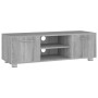 Sonoma gray plywood TV cabinet 110x40x35 cm by vidaXL, TV Furniture - Ref: Foro24-340623, Price: 103,99 €, Discount: %