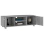 Sonoma gray plywood TV cabinet 110x40x35 cm by vidaXL, TV Furniture - Ref: Foro24-340623, Price: 103,99 €, Discount: %