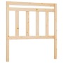 Cabecero de cama madera maciza de pino 106x4x100 cm de vidaXL, Cabeceros y pies de cama - Ref: Foro24-814079, Precio: 44,00 €...