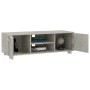 Concrete gray plywood TV cabinet 110x40x35 cm by vidaXL, TV Furniture - Ref: Foro24-340624, Price: 79,33 €, Discount: %