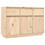 Aparador de madera maciza de pino 110x34x75 cm de vidaXL, Aparadores - Ref: Foro24-813814, Precio: 158,04 €, Descuento: %