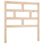 Cabecero de cama madera maciza de pino 81x4x100 cm de vidaXL, Cabeceros y pies de cama - Ref: Foro24-814169, Precio: 31,34 €,...