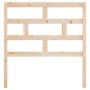 Cabecero de cama madera maciza de pino 81x4x100 cm de vidaXL, Cabeceros y pies de cama - Ref: Foro24-814169, Precio: 31,34 €,...