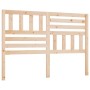 Cabecero de cama madera maciza de pino 146x4x100 cm de vidaXL, Cabeceros y pies de cama - Ref: Foro24-814144, Precio: 39,36 €...