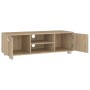 Sonoma oak plywood TV cabinet 110x40x35 cm by vidaXL, TV Furniture - Ref: Foro24-340619, Price: 113,73 €, Discount: %