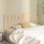 Solid pine wood bed headboard 186x4x100 cm by vidaXL, Headboards and footboards - Ref: Foro24-814159, Price: 50,83 €, Discoun...