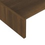 Oak brown wood screen support 110x23.5x9 cm by vidaXL, TV Furniture - Ref: Foro24-340650, Price: 35,70 €, Discount: %