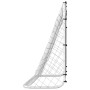 Portería con red de entrenamiento acero 184x61x122 cm de vidaXL, Porterías de fútbol - Ref: Foro24-93376, Precio: 76,82 €, De...