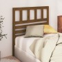 Honey brown solid pine wood bed headboard 81x4x100 cm by vidaXL, Headboards and footboards - Ref: Foro24-814122, Price: 32,99...