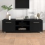 Mueble para TV madera contrachapada negro 110x40x35 cm de vidaXL, Muebles TV - Ref: Foro24-340621, Precio: 113,45 €, Descuent...