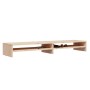 Solid pine wood monitor stand 100x24x13 cm by vidaXL, TV Furniture - Ref: Foro24-813919, Price: 29,74 €, Discount: %