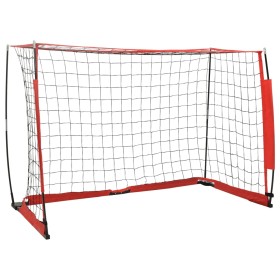 Steel soccer goal 184x91x124.5 cm by vidaXL, soccer goals - Ref: Foro24-93374, Price: 89,99 €, Discount: %