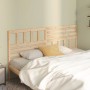 Solid pine wood bed headboard 206x4x100 cm by vidaXL, Headboards and footboards - Ref: Foro24-814164, Price: 60,28 €, Discoun...