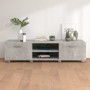 Mueble de TV madera contrachapada gris hormigón 140x40x35 cm de vidaXL, Muebles TV - Ref: Foro24-340632, Precio: 111,27 €, De...