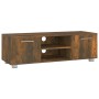 Smoked oak engineered wood TV cabinet 110x40x35 cm by vidaXL, TV Furniture - Ref: Foro24-340625, Price: 72,58 €, Discount: %