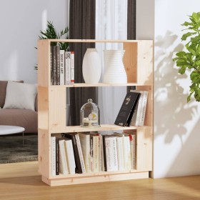 Solid pine wood shelf/space divider 80x25x101 cm by vidaXL, Bookcases and shelves - Ref: Foro24-814054, Price: 39,99 €, Disco...