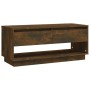 Smoked oak engineered wood TV cabinet 102x41x44 cm by vidaXL, TV Furniture - Ref: Foro24-812972, Price: 53,70 €, Discount: %